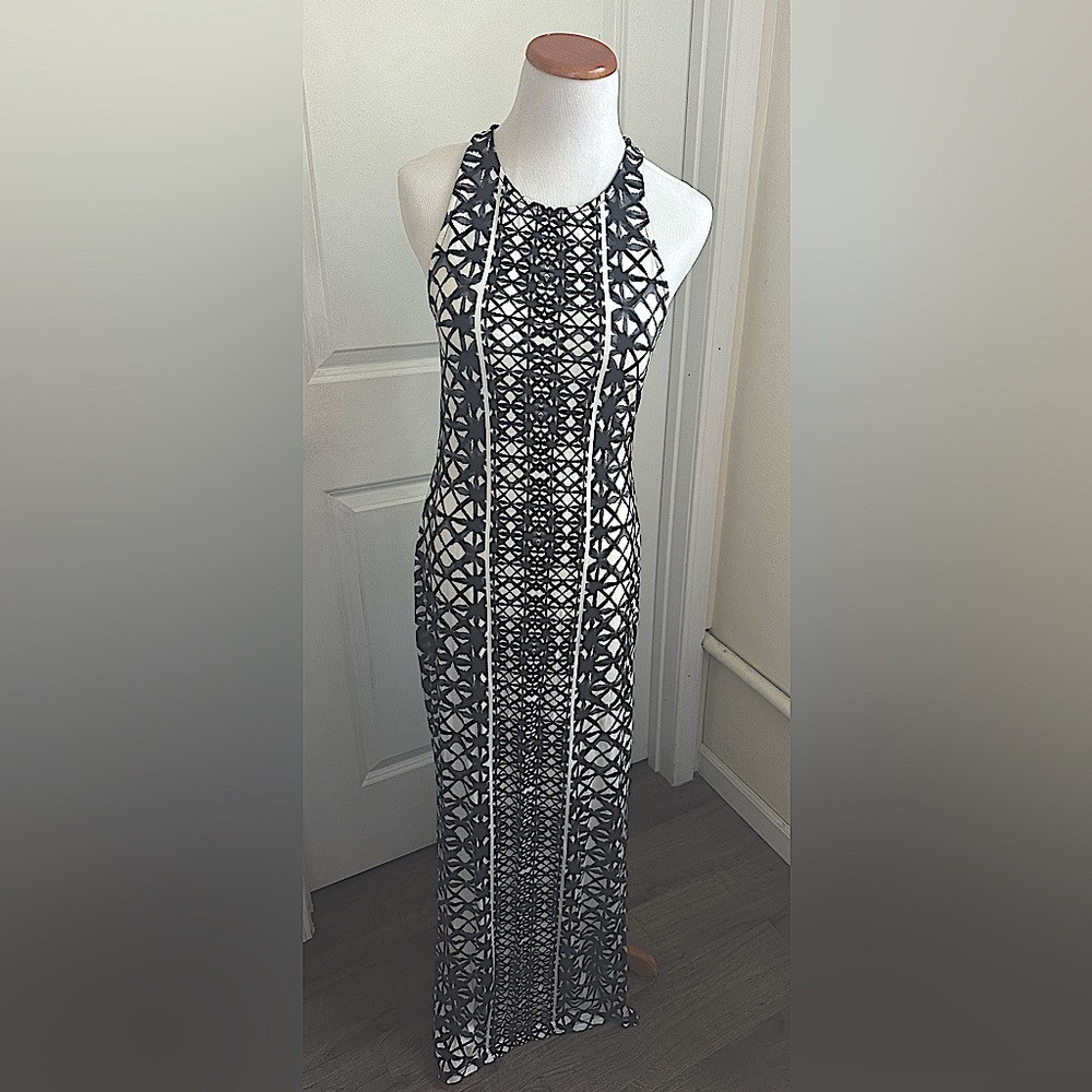 Black and white Target Maxi Dress